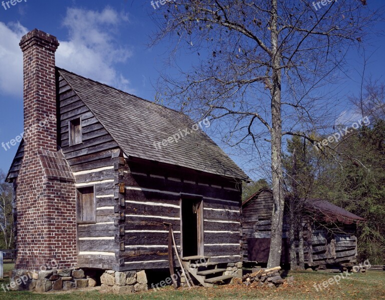 Farm Out Buildings Wood Worn Agriculture