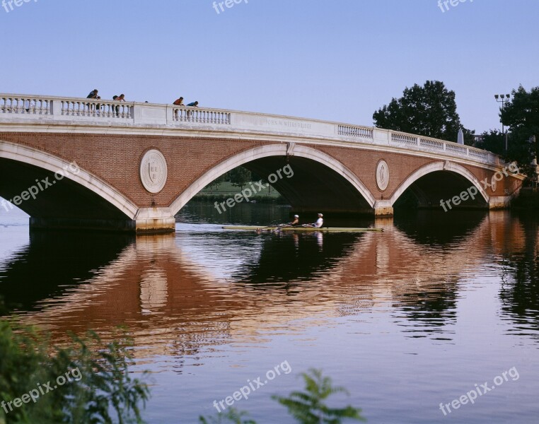 Bridge River Skulling Rowing Boat