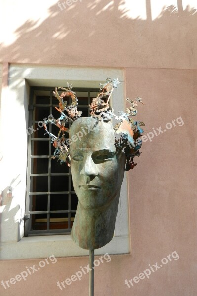 Art Sculpture Head Bronze Free Photos