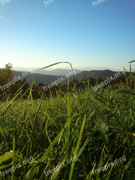 Slovenia Sky Europe Blue Nature