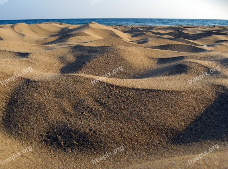 Turtle Beach Cyprus Turkish Sea Water