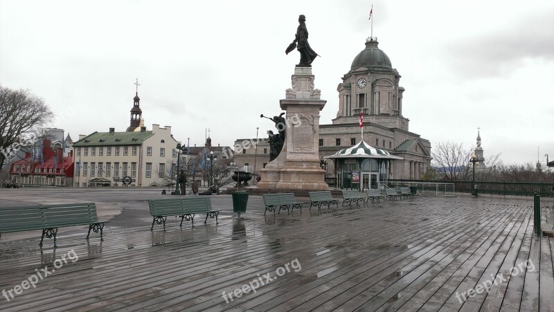 Québec Historic Architecture Landmark Canadian