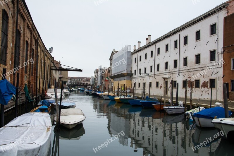 Venice Channel Boat Quiet Water