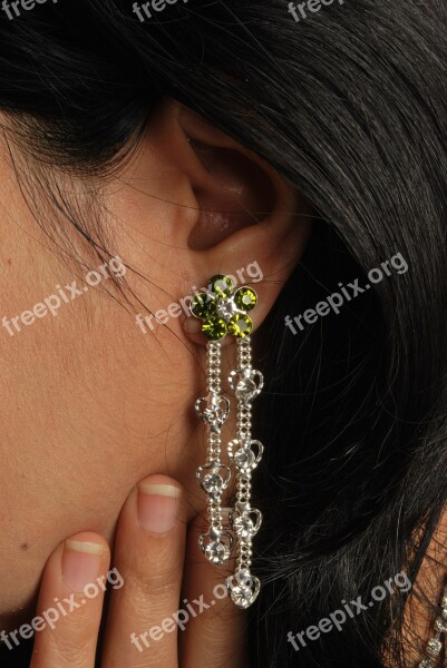 Jewellery Earring Design Girl Fashion