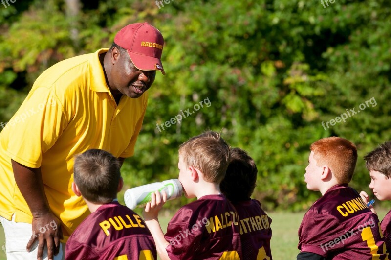 Coach Trainer Flag Football Football Sport