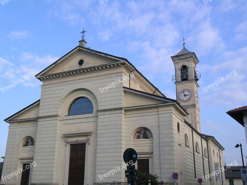 Cornate D'adda Italy Colnago Church Free Photos