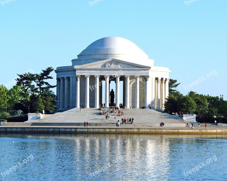 Jefferson Memorial Landmark Washington Usa National