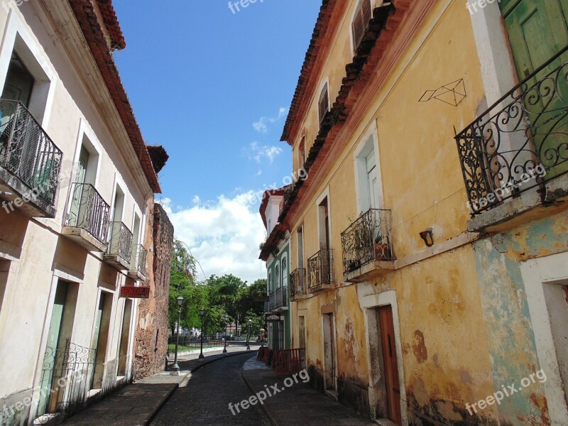 Brazil Maranhão São Luís Architecture Streets