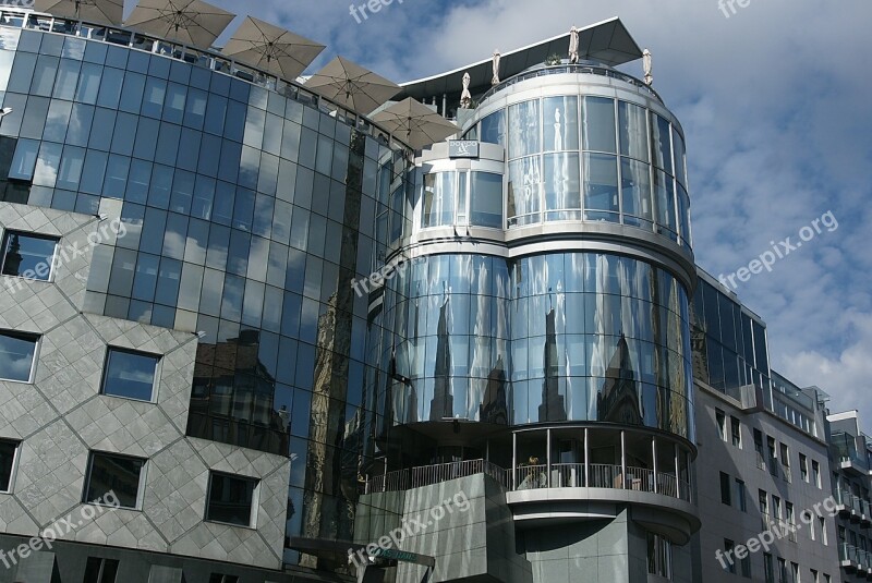 Vienna Building Glass Reflection Building Glass