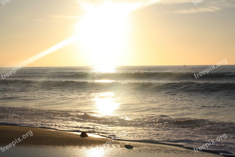 Biarritz Beach Sun Summer Side