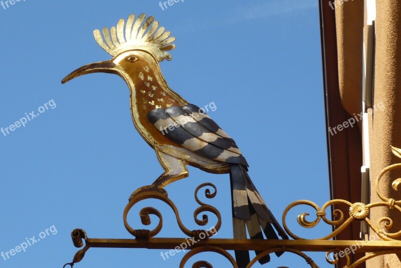 Signboard Figurehead Bird Sign Free Photos