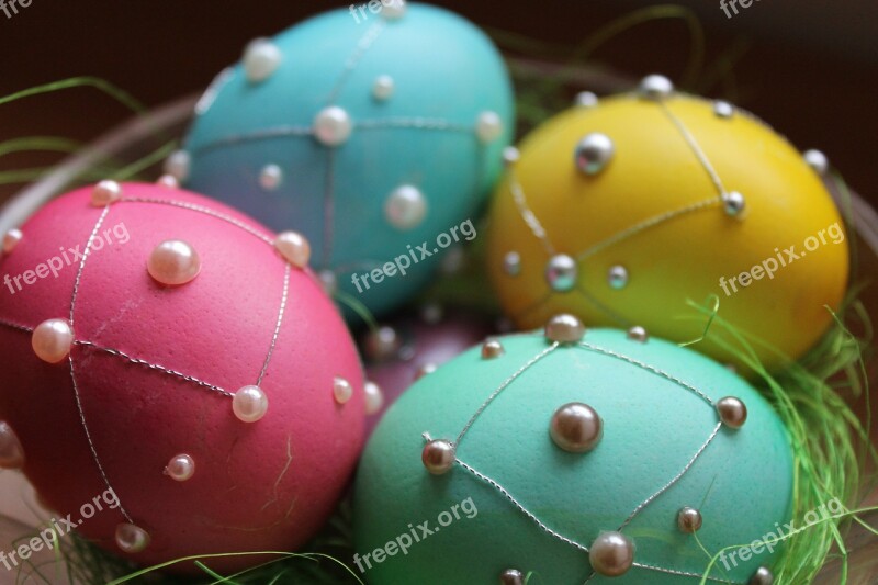 Eggs Decoration Easter Free Photos