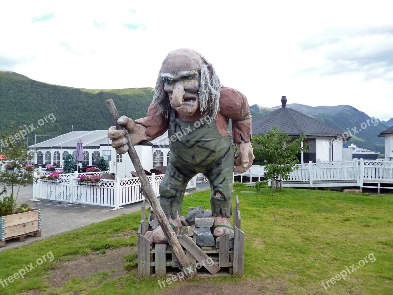 Troll Norwegian Summer Scandinavian Europe