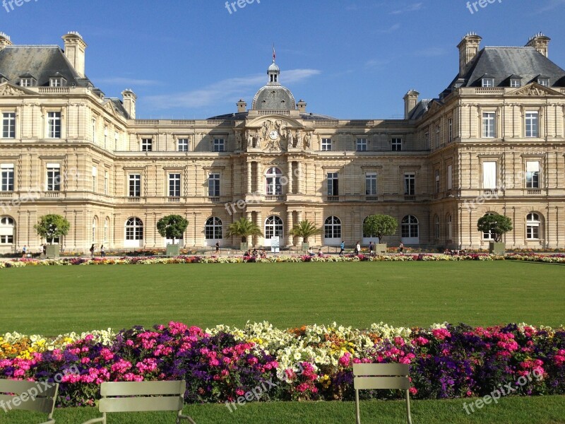 Gardens Luxembourg Paris Free Photos