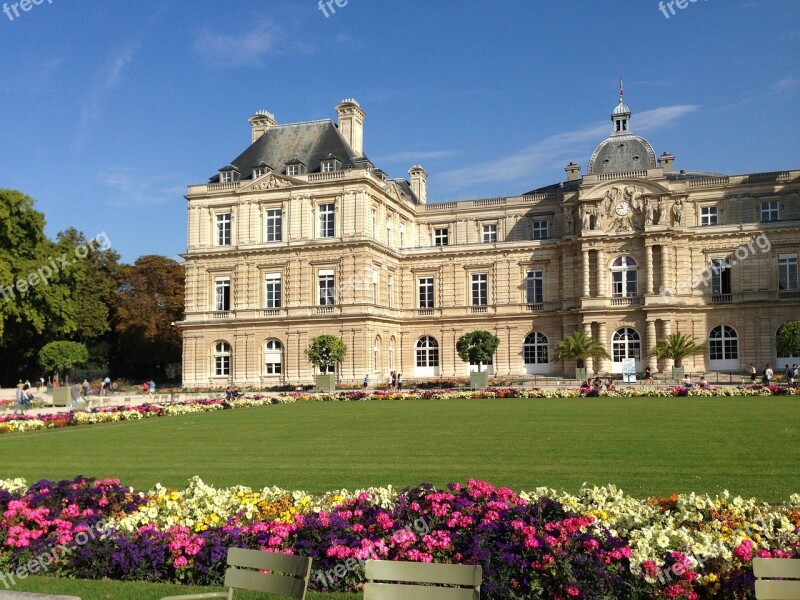 Gardens Luxembourg Paris Free Photos