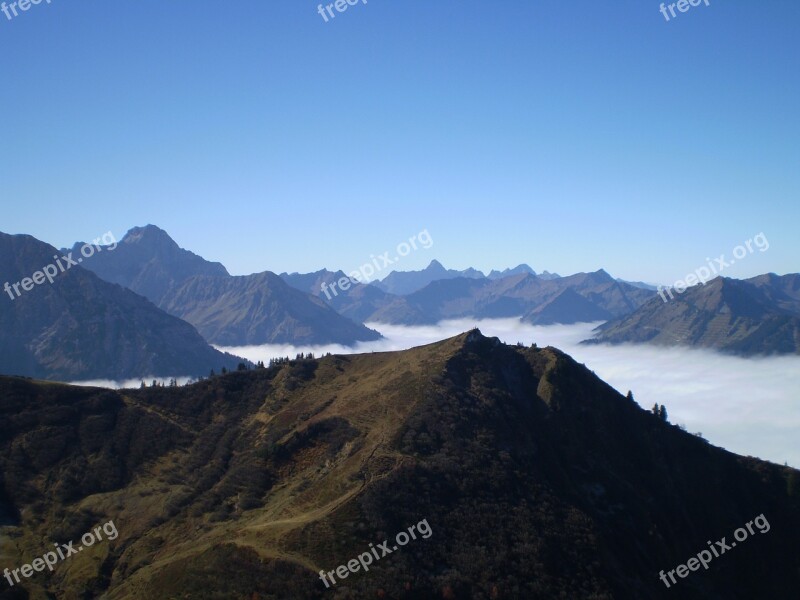 Hip Things Horn Allgäu Oberallgäu Alpine Deep Mist