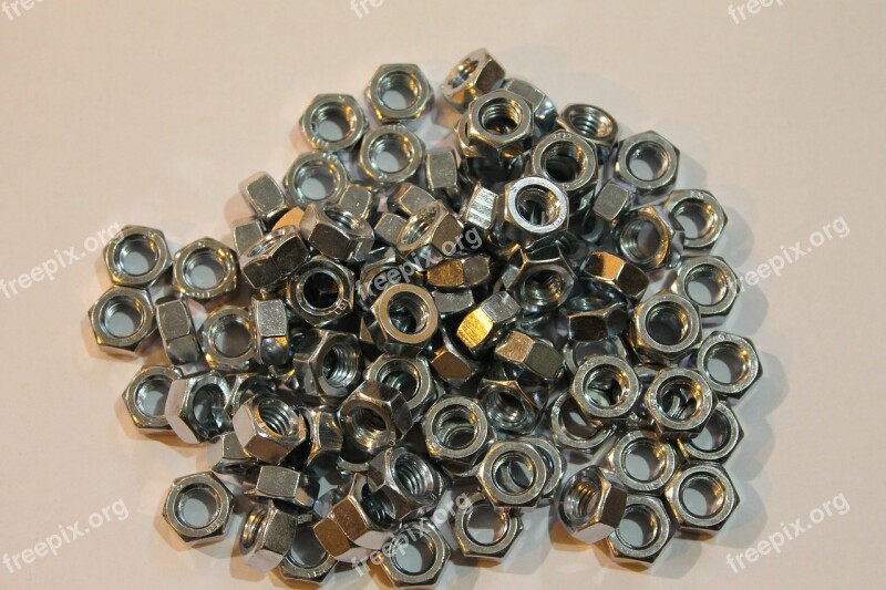 Metal Nuts Thread Screw The Industry