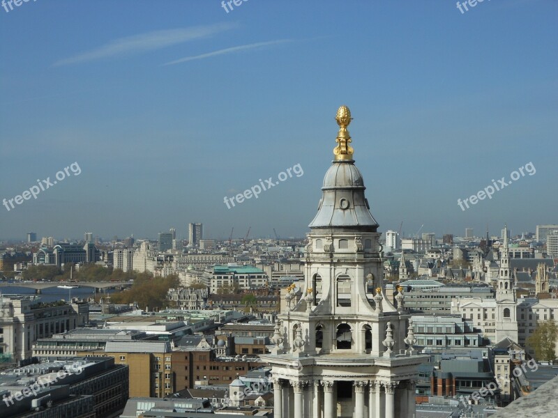 London Skyline City England United Kingdom