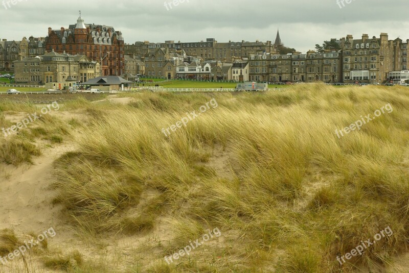 Scotland Saint Andrews Golf Sand Dunes