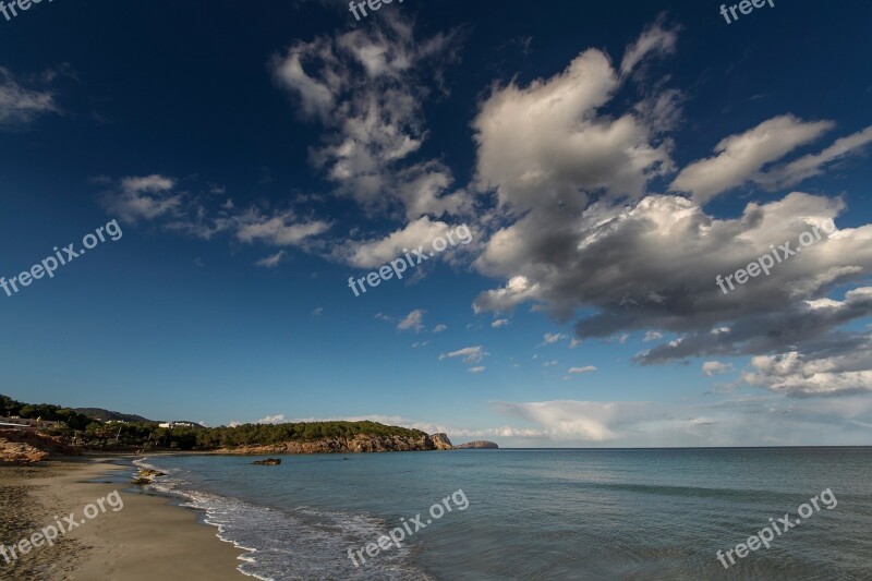 Clouds Sky Blue Nature Calm