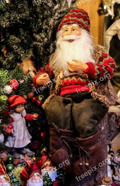 Santa Claus Nicholas Christmas Christmas Market Free Photos