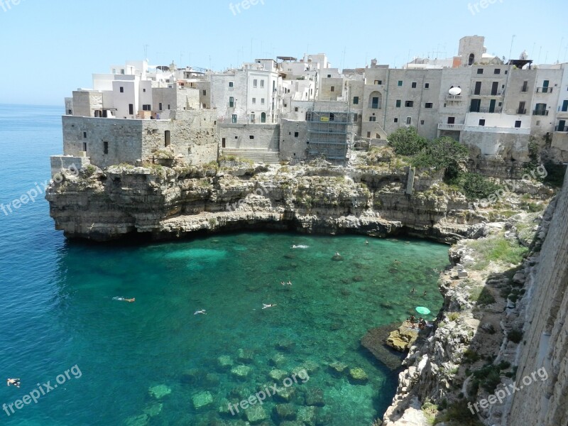 Puglia Village Sea Landscape Vacation