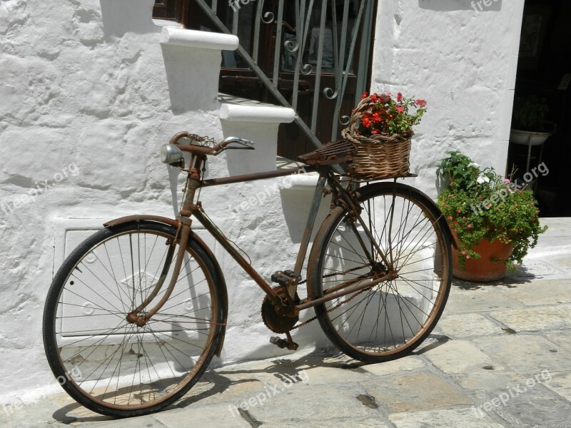 Bike Bicycle Old Rusty Lifestyle