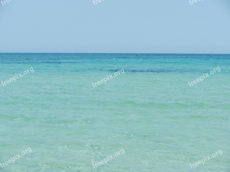 Sea Puglia Water Panorama Scenic