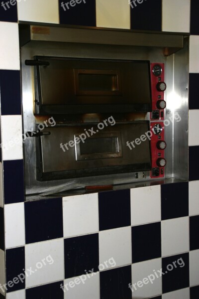 Pizza Oven Restaurant Tile Black And White Tiles