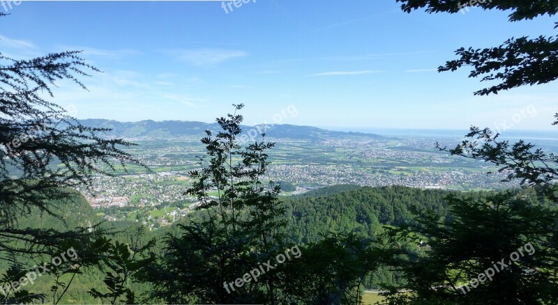 Outlook Lake Constance High Ball Rhine Valley Swabian Sea