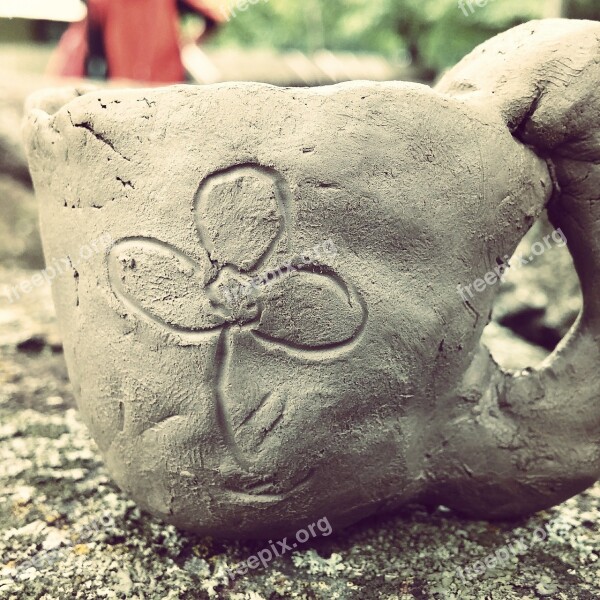 Cup Clay Traditional Jug Pottery