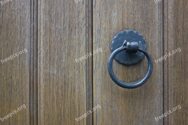 Door Wooden Door Door Knob Input Wood