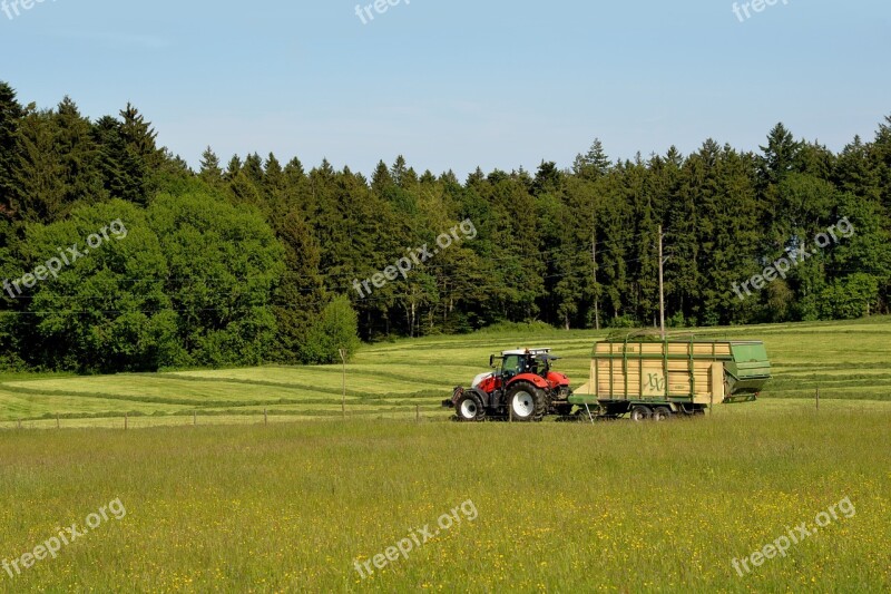 Bauer Agriculture Tractor Trailers Hay