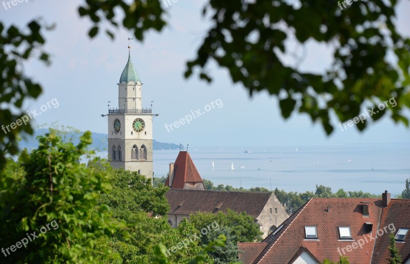 überlingen Lake Constance City Sky Lake