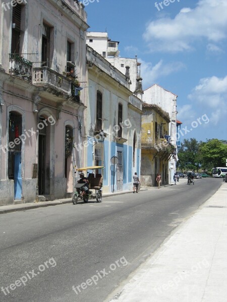 Havana Cuba Road House Free Photos