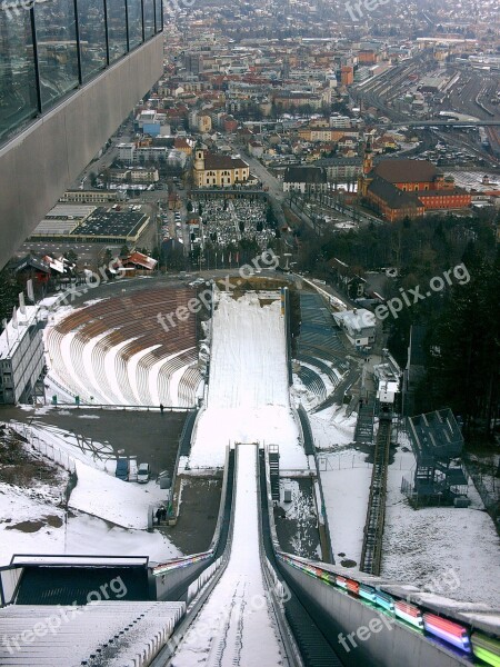 Ski-jump Jump Austria Tirol Innsbruck