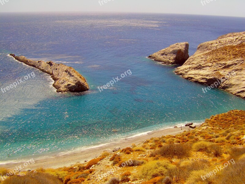 Folegandros Island Sea Free Photos