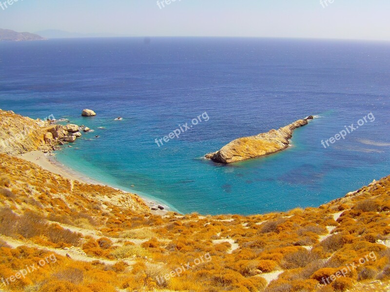 Folegandros Island Islands Sea Free Photos