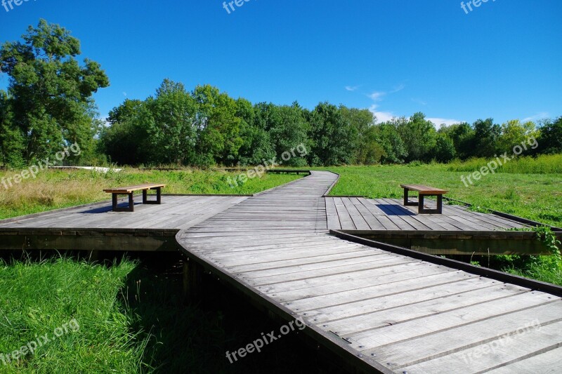 Bench Promenade Jonzac Free Photos