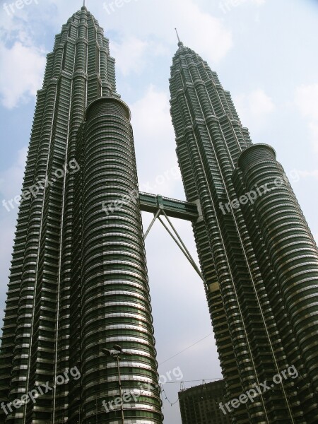 Twin Towers Malaysia Building Free Photos