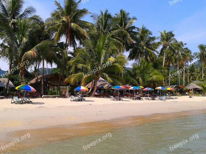 The Island Of Koh Kood Thailand Beach Sea Vacation