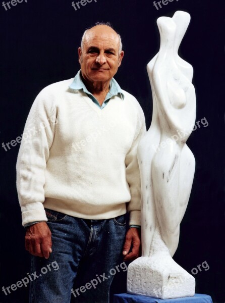 Artist Sculpture Man Art Marble