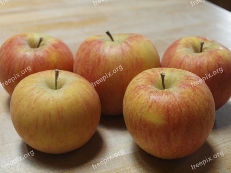 Apple Fruit Healthy Diet Eat Food