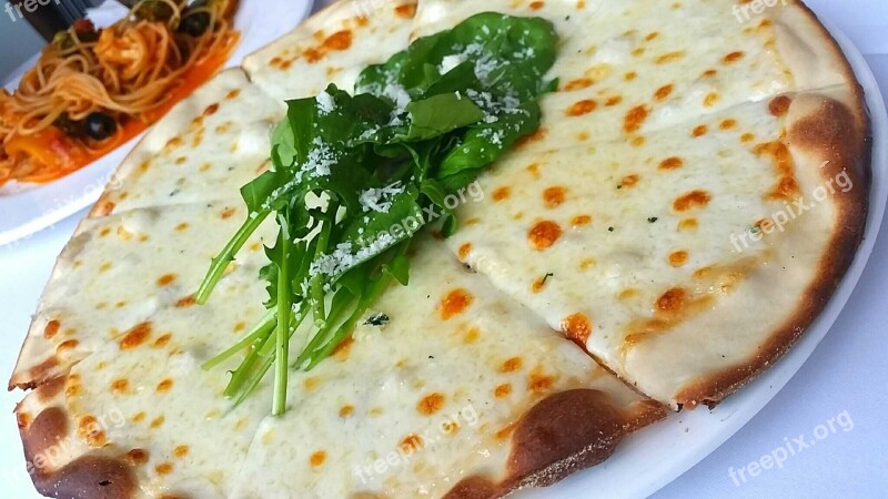 Pizza Food Cheese Gorgonzola Italy