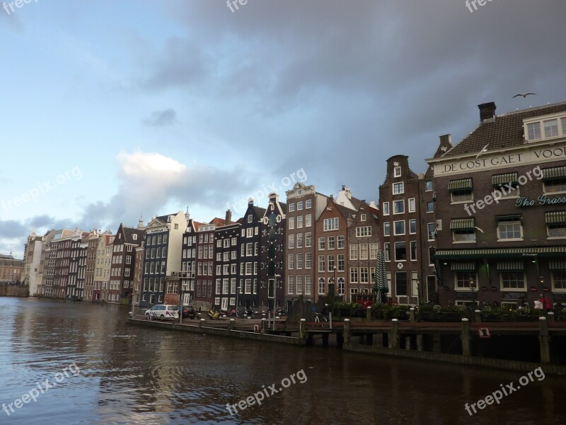 Amsterdam Netherlands Houses Free Photos