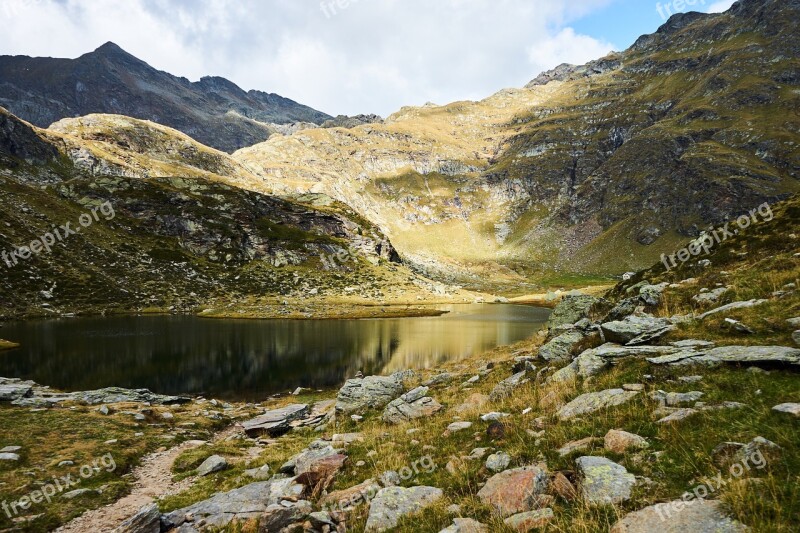 Bergsee Spronser Lakes Nature Mood Free Photos