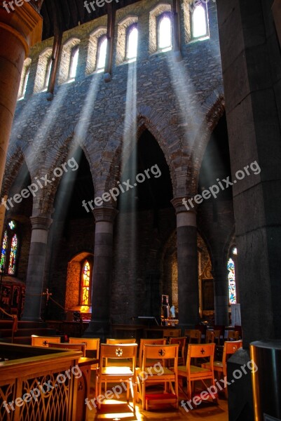 Church Rose Window Architecture Cathedral Gothic