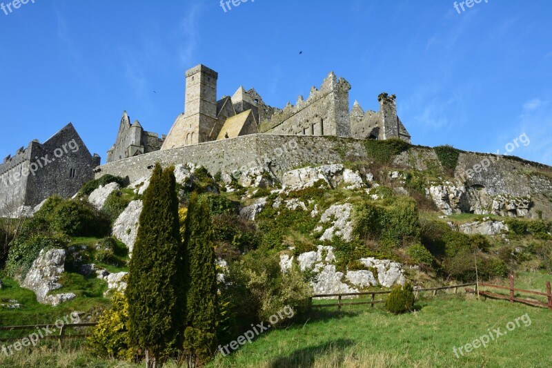 Cashel Castle Ireland Towers Ruins