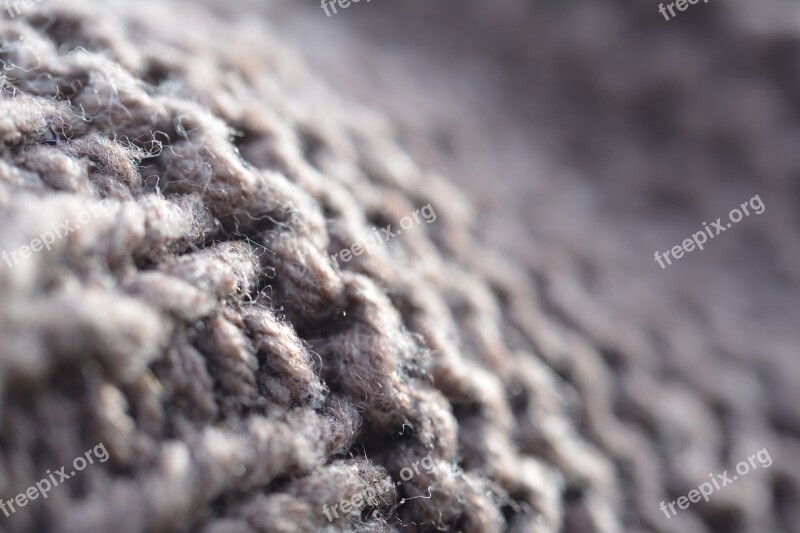 Wool Knitted Fabric Clothing Warm