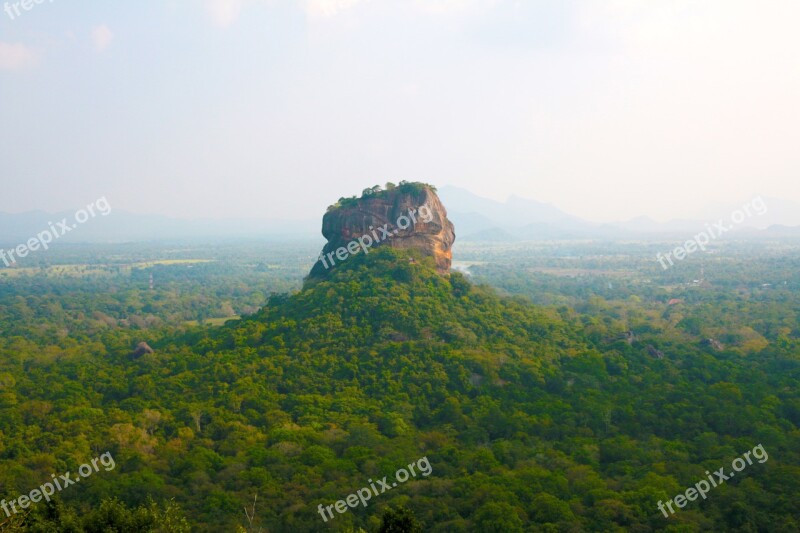 Sigiriya Sri Lanka Travel Rock Tourism